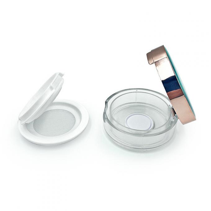 Customizable Transparent Recyclable Loose Powder Case with Logo - Mini Size for Compact Powder 2