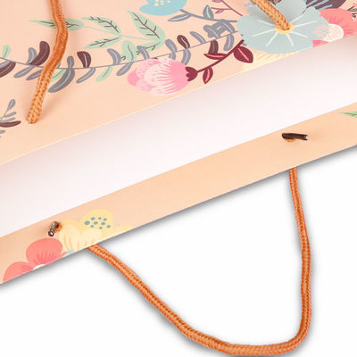 Customizable Paper  Shopping Bags Lightweight Plastic Grocery Bags With Handles