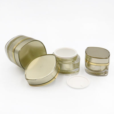 Hot Stamped Cosmetic Packaging Set With Cap Pump Pc308 Frosted Clear Cover Acrylic Cap