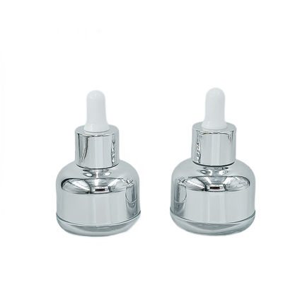 buy Drop Resistant Glass Cosmetic Packaging Bottle 50g 60g with Silk Screen Printing online manufacturer